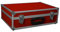 GORANDO® Transport-Koffer in rot mit Aluminiumrahmen für Werkzeuge, Kamera, Messgeräte | Schaumstoff-Auskleidung | 10kg belastbar | 440x300x130mm