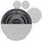 Q Acoustics Qi65CB 6.5 In Ceiling Speakers Set of 4, 60W Slim Profile Ceiling Mountable Speaker Kit for Home Audio & Theatre Systems, Flame Retardant Enclosure & Magnetic Grilles Included