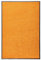 vidaXL Fußmatte Waschbar Schmutzfangmatte Türmatte Fußabtreter Schmutzmatte Schmutzfangläufer Sauberlaufmatte Innen Außen Orange 60x90cm