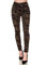 Elara Damen Stretch Hose Skinny Fit Jegging Chunkyrayan H86-92 Camouflage 46 (3XL)