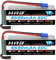 HRB 6S Lot de 2 batteries LiPo 22,2 V 4500 mAh 60 C avec fiche EC5 de classe A+ pour voiture, avion, buggy, hélicoptère, camion, passe-temps