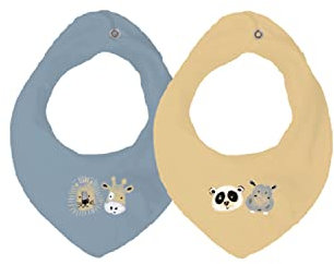 Name It Jungen NBMYACOBJOGGIE 2P Jersey Scarf BIB Lätzchen, Stormy Weather, ONE Size