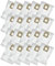 M&M Smartek Lot de 20 sacs + filtres pour aspirateur Multi Clean X8 Parquet, Multi Clean X10 Parq, X7, Thomas Aqua+ pour aspirateur Aqua A+ PET & FAMILY