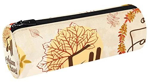Sambal Poulet Tajine Served with Olives Pot Canvas Pen Case Coin Purse Cosmetic Makeup Bag for Student Stationery School Office Storage, Multi#05, 20x6.3cm/7.9x2.5in, Trousses à crayons