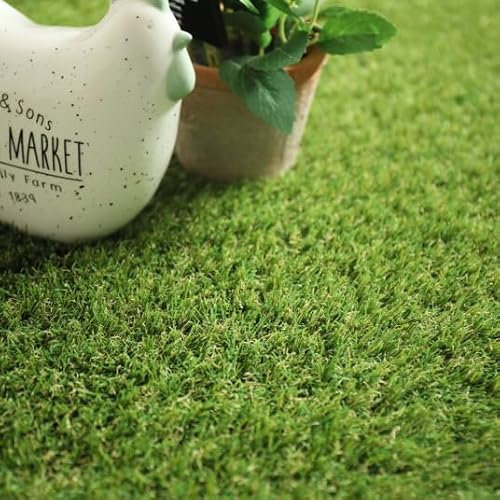 Decoweb Gazon synthétique Easy - 25mm - Rouleau de 1m x 3.00m