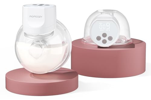 Momcozy Extractor de leche portátil S12 Pro, pantalla inteligente, portátil para viajes, paquete de 2