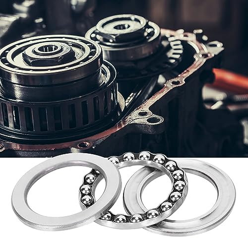 Axialkugellager, 5 Stück Axialkugellager 30 Mm X 52 Mm X 12 Mm Lagerstahl Einsäulen-Flachdruck-Einzelsäule, Axialkugellager