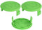 Eyoloty Bobina di filo per tagliaerba 29187 adatto per tagliaerba Greenworks 40 V G40LT G40LTK2 G40LTK2 G40LTK2x 2101507 2101507UA 2101507UK, copertura bobina di ricambio (3 tappi per bobine)