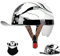 Halbschalenhelm Baseball Cap Vintage Motorradhelm Scooter Helm Herren Damen Retro Halbhelm ECE-Zulassung Motorrad Halbhelme E,L59-60CM