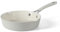 Martha Stewart Heathland 8 Inch Aluminum Fry Pan Cookware Non-Toxic Premium Ceramic Non Stick Frying Pan, Kitchen Egg Pan, Omelet Pan, Always Pan, Pots and Pans, Linen White, Induction Safe