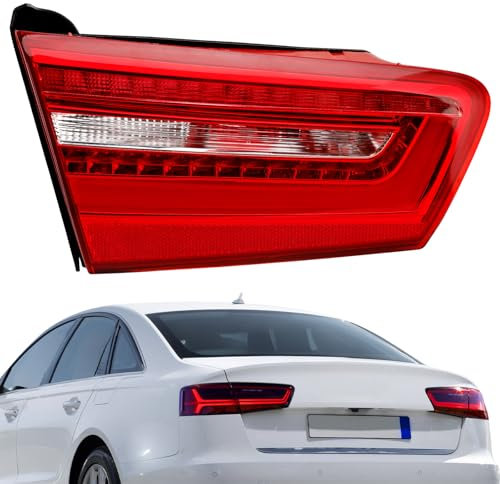 Areyourshop Fit für Audi A6 C7 2012-2015 LED Linke Innere Rückleuchte 4GD945093 Ersatzteil für Limousine/Sedan