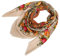 VALICLUD Beige Floral Printed Scarf Für Damen Übergroßes Baumwolltuch Im Russischen Stil Vielseitig Als Schal Oder Umschlagtuch Kreatives Für Modebewusste Frauen