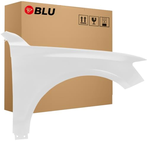 BLU Kotflügel Passend für Audi Q5 8R LS9R Rechts Weiss | 2008-2016 | Vorderseite Vorne | Lackiert | Einbaufertig