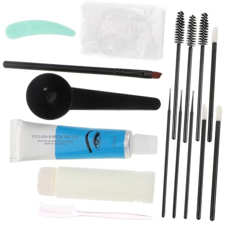 FOMIYES Kit de Coloración de Cejas Marrón Oscuro 1 Set Completo Gel para Cejas para Maquilladores y Entusiastas Diseño de Usar para Bricolaje y Resultados Duraderos