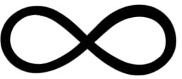 Infini minimaliste (3cm x 3cm) - Tatouage ephémère homme/femme - Waterproof - Tatouage temporaire 2 semaines - The Flash Tattoo