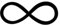 Infini minimaliste (3cm x 3cm) - Tatouage ephémère homme/femme - Waterproof - Tatouage temporaire 2 semaines - The Flash Tattoo