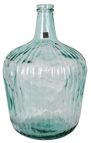 Dame-Jeanne en Verre Rayé Transparent 10 L (3 Unités)