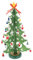 Zerodeko Albero di Natale Decorazione Natalizia per Ufficio e Casa Ornamento del Festival per Feste e Bricolage