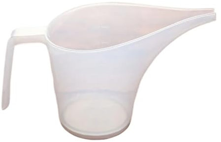 Taza medidora, 5 unidades, 500 ml, boquilla graduada de plástico, recipiente for medir líquidos.