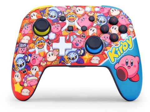PowerA Controller Senza Fili avanzato per Nintendo Switch - Mondo di Kirby