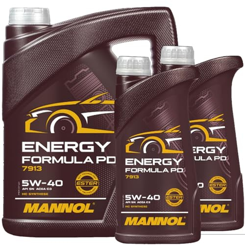 7L Mannol Energy Formula Pd SAE 5W40 Motoröl | passend für 502.00/505.01 LL-04 dexos2, Motoröl