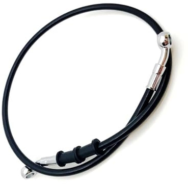 Bremsenzubehör 10-mm-Banjo-Motorrad-ATV-Bremsleitung, Schwarz, 400–2200 Mm, Ummantelt Für Yamaha Für(700mm)