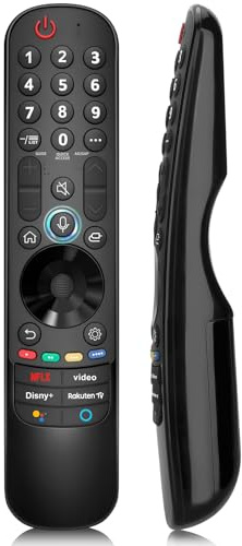 per LG-Telecomando-Smart-TV, Universale Magic-Telecomando per LG TV MR21 | Ricambio per LG TV NanoCell QNED OLED QLED UHD, per MR22, MR23, MR24, MR25, Ricerca vocale, scorrimento con il puntatore