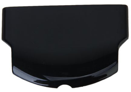 SylvaLexis PSP 3000 Akkudeckel Ersatz – schwarze Hintertür-Hülle, kompatibel mit PSP 3000 Konsole