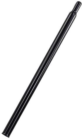HXYIYG FahrradsattelstüTze Titan-Legierung Horn Rohr 31,8 Necked Sattelstütze Stoff Brompton Folding Fahrrad Sattelstütze SattelstüTze (Color : Black 600mm)
