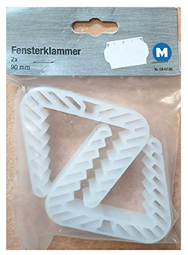Fensterklammer 90 mm - 2 Stück