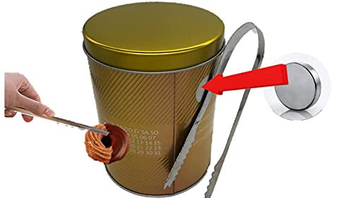 James Premium Winter Bakery große Gebäckdose Magnet + Kekszange