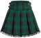 Damen Röcke Sommer Faltenrock Mini Rock Steampunk Schulmädchen-Stil 2XL Grün Plaid