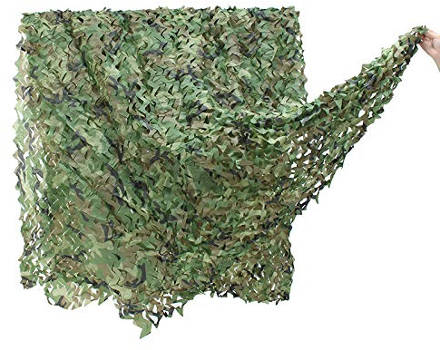 Namvo 3m X 5m Camo Camouflage Net, Woodland Netting Hunting Hide Army for Camping Hide Camo Birthday Party Themed Decoration