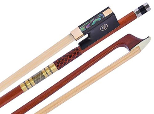 ZUOMU Geigenbogen Brasilianisches Holz Geigenbogen voller Größe (Color : 4/1)