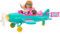 Barbie Chelsea Tú Puedes Ser Aviadora Muñeca Profesiones con avión, Accesorios de Viaje y Pegatinas, Juguete +3 años (Mattel HTK38)