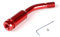 Viviance Auto Schalthebel Schaltknüppel Hebel Aluminium Schaltknauf Verlängerung kompatibel mit VW T4 1990-2003 - Rot