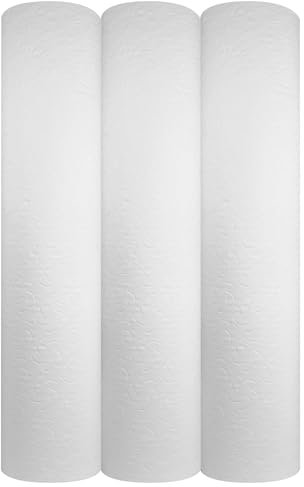 Doppellagiges Papier 56 cm x 50 m | 3 Rollen | Massageliege und Ästhetik