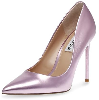 Steve Madden Damen-Pumps, rosa-metallic, 40 EU