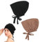 SKHAOVS 2 Stück Schwarz und Khaki Damen Hijab Kopftuch Atmungsaktive Hijab Turban Damen Frauen Undercap Hijab Muslimische Hijab Cap Unterschal Hijab Schlafmütze Baumwoll Hijab (2 Stück)