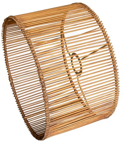 Osasy lamp Cover Shade Rattan Round lamp Shades for Floor Lamps & Table, Bamboo lampshade Replacement for Living Rooms, Kitchen, Bedroom, Hallways & Lounges