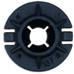 Connect 32498 Wheel Arch Liner Push Nut Clips - Tesla 10pc