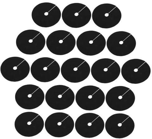 Sosoport 40st Unterlegplane Olivenbaum Tomatenabdeckung Kokosmatte Meterware Mulch- Kreis Um Baum Hochbeet Abdeckung Umtopfmatte Tomatenhauben Pflanzenschutzhaube Zu Vlies Pflanzschale Ring
