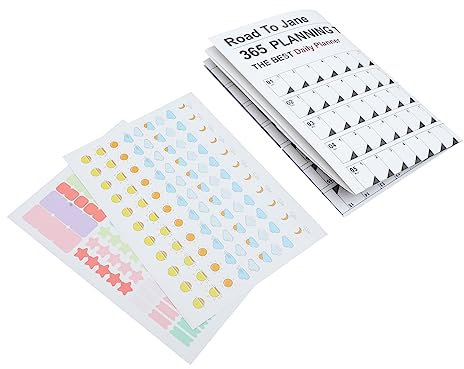 EXCEART Zeitplan 2023 Kalender Wand Tagesplaner Wöchentliche trocken abwischbare Tafel faltbar Büro Planungsablauf Tagesplan 2024 Papier Memorandum Taschenuhr Zeitpläne