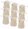 UPKOCH 12 Pièces douille en céramique e27 douille en porcelaine douille de candélabre resistance chauffante thermolactile bougeoirs prise universelle support de plafonnier