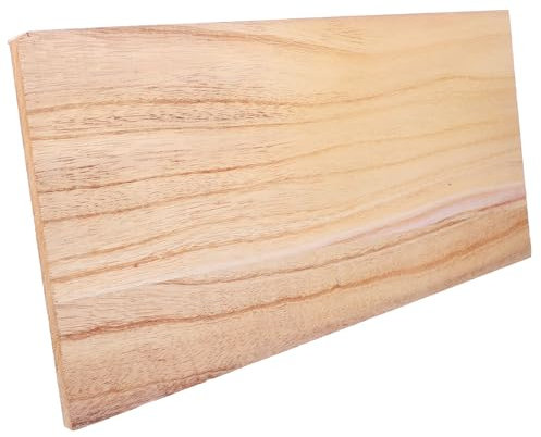 KONTONTY Planche De Bois Rectangulaire 40x20cm En Bois Brut Pour Projets