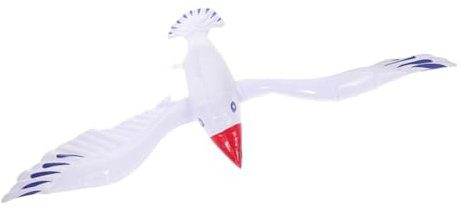 Abaodam Strand Aufblasbarer Ballon Möwe Aufblasen Schwebend Aufblasbare Meerestiere Hängematte Spielzeug Halloween Fliegender Vogel Ornament Aufblasbare Möwe Dekorationen