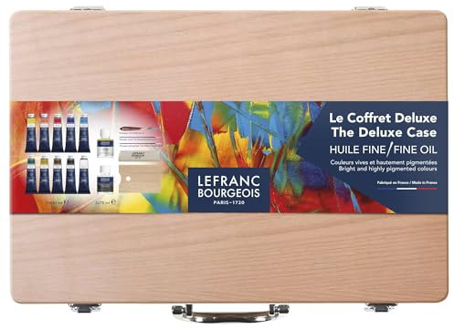 Lefranc Bourgeois Huile Fine Coffret Bois Deluxe