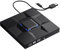 Swiixxer External CD and DVD Player Game Burner DVD External USB 3.0 Type C CD Writer Reader for PC Laptop Desktop