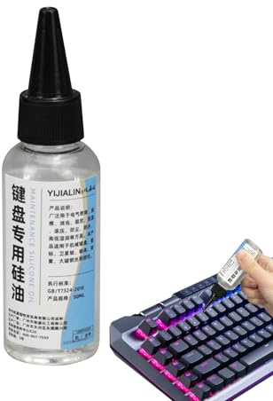 Mechanische Lube-Tastatur: Premium-Silikonfett für Schalter, Stabilisatoren, Schmierwerkzeug-Set von KeyPress für mechanische Tastaturen, Ta