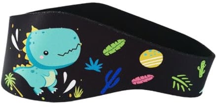 WUSJCOF Banda de Natación de Neopreno, Protección los Oídos, Protector para el Cabello, Mantiene los Tapones en su Lugar, Ideal Deportes Acuáticos, Niños, Adultos, Hombres, Mujeres y Bebés (Negro)